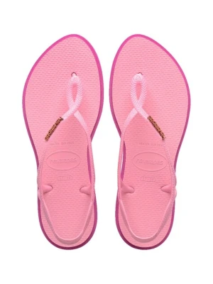 Havaianas sandały LUNA POINT damskie kolor różowy 4149921.9321