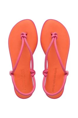 Havaianas sandały UNA ACAI damskie kolor pomarańczowy 4149616.7608