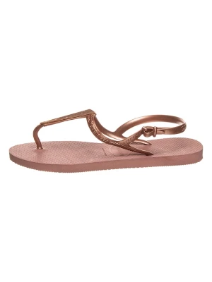 Havaianas Sandały w kolorze jasnobrązowym rozmiar: 37/38