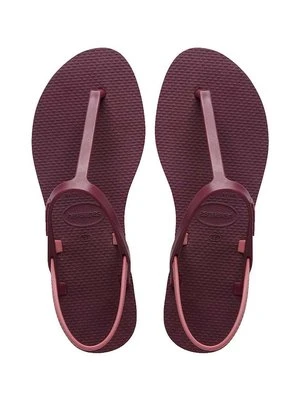 Havaianas sandały YOU PARATY RJ damskie kolor fioletowy na płaskim obcasie 4148985.5143