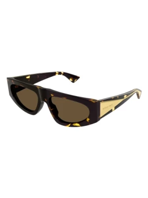 Havana/Brown Sunglasses Bottega Veneta