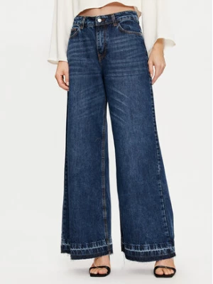 Haveone Jeansy Frankie PGZ-M087 Niebieski Wide Leg