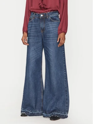 Haveone Jeansy Frankie PGZ-M087 Niebieski Wide Leg