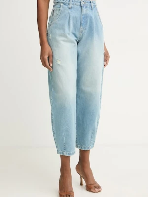 Haveone jeansy relaxed fit damskie