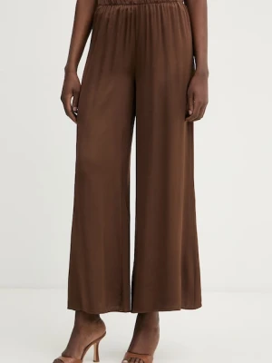Haveone spodnie palazzo damskie z wiskozy