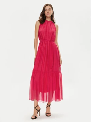 Haveone Sukienka letnia AFF-L008 Różowy Regular Fit