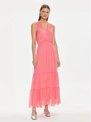 Haveone Sukienka letnia AFF-L010 Różowy Regular Fit