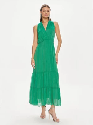 Haveone Sukienka letnia AFF-L010 Zielony Regular Fit