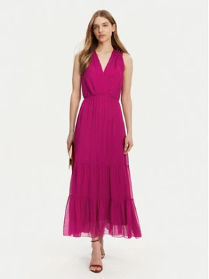Haveone Sukienka letnia AFF-N005 Różowy Loose Fit