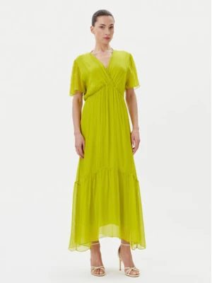 Haveone Sukienka letnia AFF-N006 Zielony Loose Fit