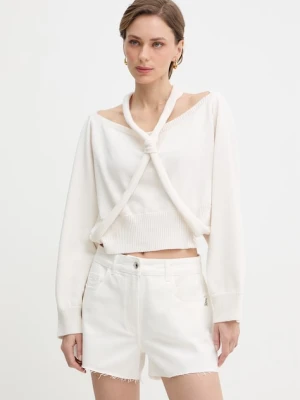 Haveone sweter damski z bawełną