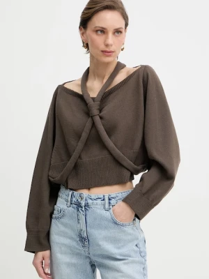 Haveone sweter damski z bawełną