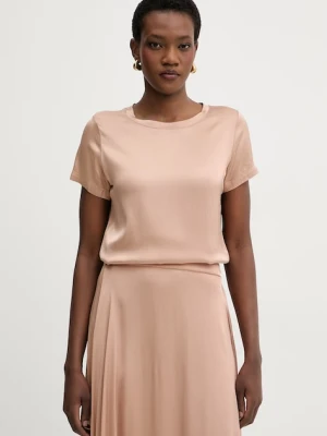 Haveone t-shirt basic damski z wiskozą