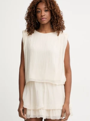 Haveone top damski z dodatkiem jedwabiu