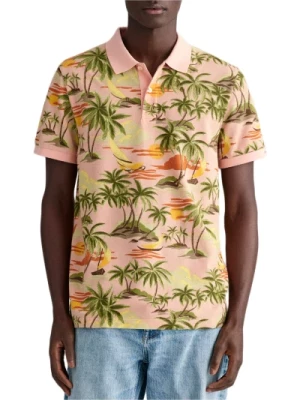 Hawaii Print Koszulka Polo Gant