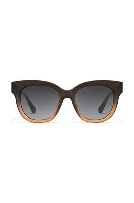 Hawkers okulary przeciwsłoneczne kolor brązowy HA-110027