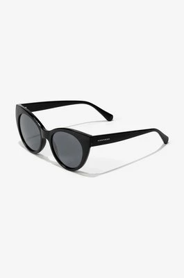 Hawkers okulary przeciwsłoneczne męskie kolor czarny
