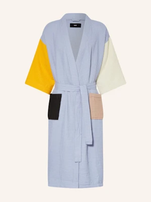 Hay Kimono Uniseks Waffle blau