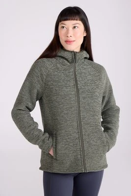 Hayfield damska bluza polarowa melange z futrzaną podszewką - Green Mountain Warehouse