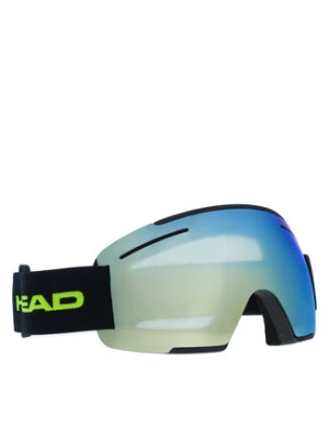 Head Gogle F-Lyt Lime Black 394744 Żółty