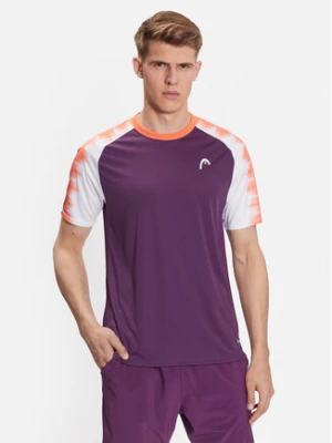 Head T-Shirt Topspin 811453 Fioletowy Regular Fit