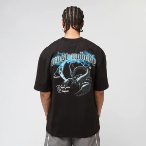 Heavy Oversized Trust Nobody T-Shirt, markiDropSize, T-Shirty i Polo, w kolorze czarny, rozmiar: