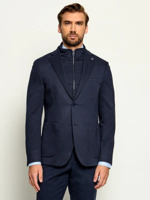 Hechter Paris Marynarka 2w1 | Modern fit granatowy