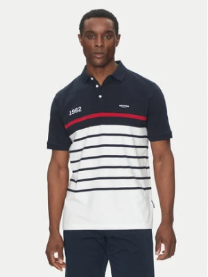 Hechter Paris Polo 74005 151927 Granatowy Regular Fit