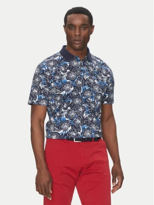Hechter Paris Polo 74028 151920 Granatowy Regular Fit