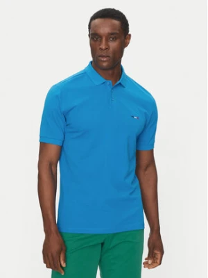 Hechter Paris Polo Pique H-Eco 74004 151902 Niebieski Regular Fit