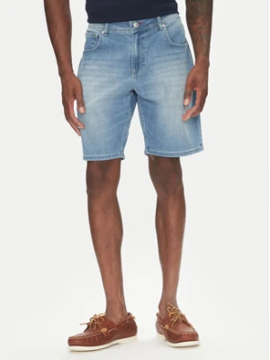 Hechter Paris Szorty jeansowe 26655 151362 Niebieski Regular Fit