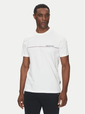 Hechter Paris T-Shirt 75008 151919 Biały Regular Fit