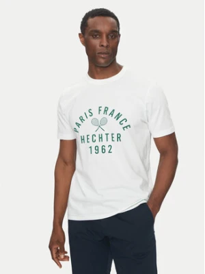 Hechter Paris T-Shirt 75014 151919 Biały Regular Fit