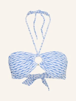 Heidi Klein Góra Bikini Typu Bandeau Tinos blau