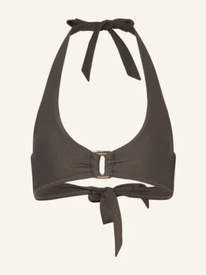 Heidi Klein Góra Od Bikini Wiązana Na Szyi Core gruen