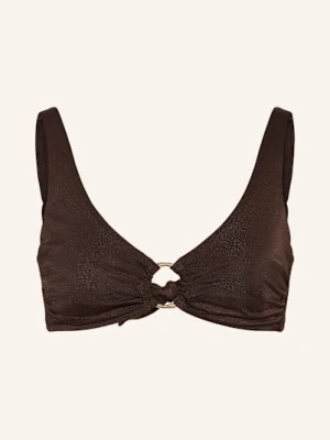 Heidi Klein Góra Od Bikini Z Fiszbinami Coco Palm braun