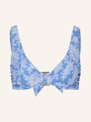 Heidi Klein Góra Od Bikini Z Fiszbinami Playa Paraiso blau