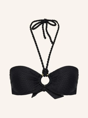 Heidi Klein Górna Część Bikini Typu Bandeau Meteora schwarz