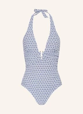 Heidi Klein Strój Kąpielowy Wiązany Na Szyi Cape Cod blau
