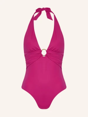 Heidi Klein Strój Kąpielowy Z Wiązaniem Na Szyi Ithaca pink