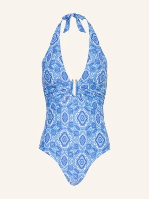 Heidi Klein Strój Kąpielowy Z Wiązaniem Na Szyi Mykonos blau