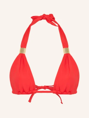 Heidi Klein Trójkątny Stanik Bikini Petalia rot