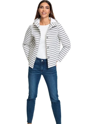 Heine Bluza w kolorze biało-szarym rozmiar: 34