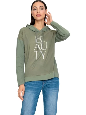 Heine Bluza w kolorze khaki rozmiar: 46