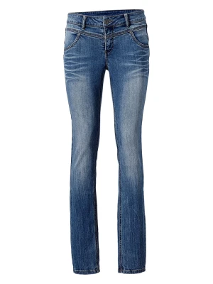 Heine Dżinsy - Regular fit - w kolorze niebieskim rozmiar: W24