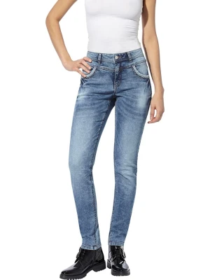 Heine Dżinsy - Skinny fit - w kolorze niebieskim rozmiar: 40