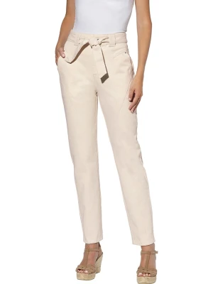 Heine Dżinsy - Slim fit - w kolorze beżowym rozmiar: 48