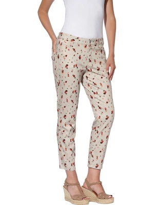 Heine Dżinsy - Slim fit - w kolorze beżowym rozmiar: 38