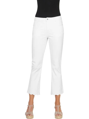 Heine Dżinsy - Slim fit - w kolorze białym rozmiar: 38