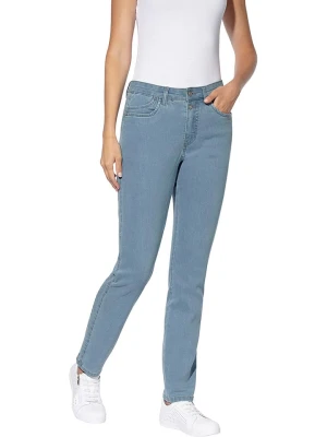 Heine Dżinsy - Slim fit - w kolorze błękitnym rozmiar: 38